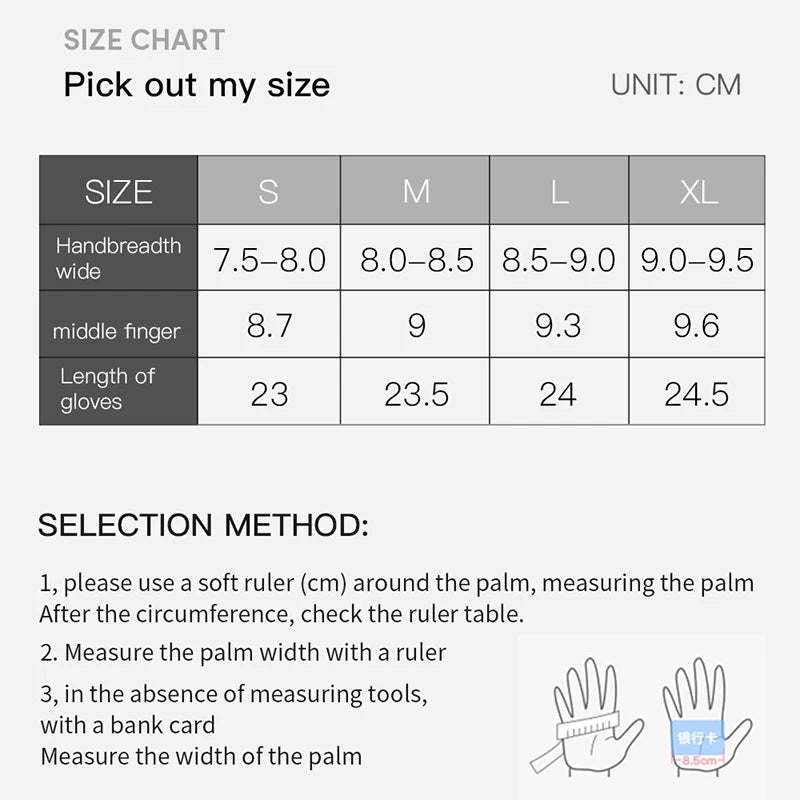 Wodoodporne rękawiczki