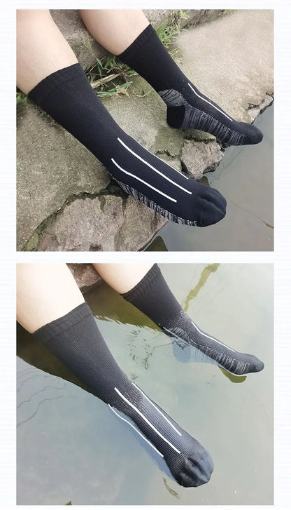 Wodoodporne, oddychające skarpetki